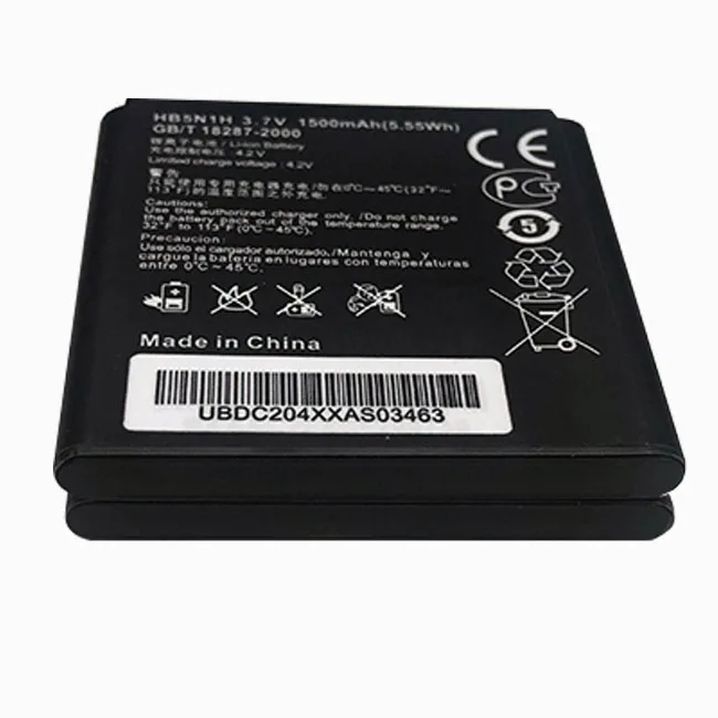 1500mAh msds li ion mobile battery for huawei HB5N1H Y310 Y220S U8815 Y320