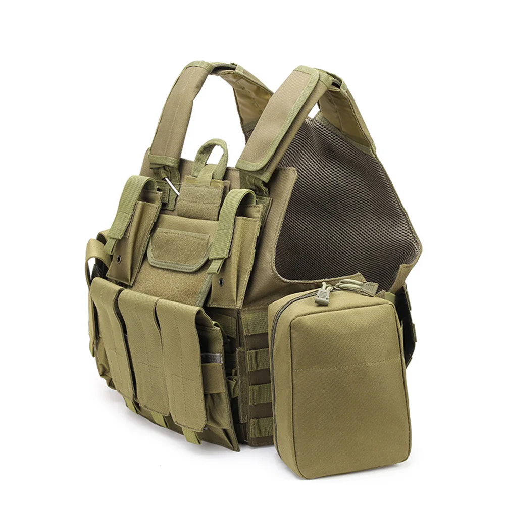 Outdoor tactical back  camouflage multifunctional  tactical vest camouflage vest field cs tactical vest
