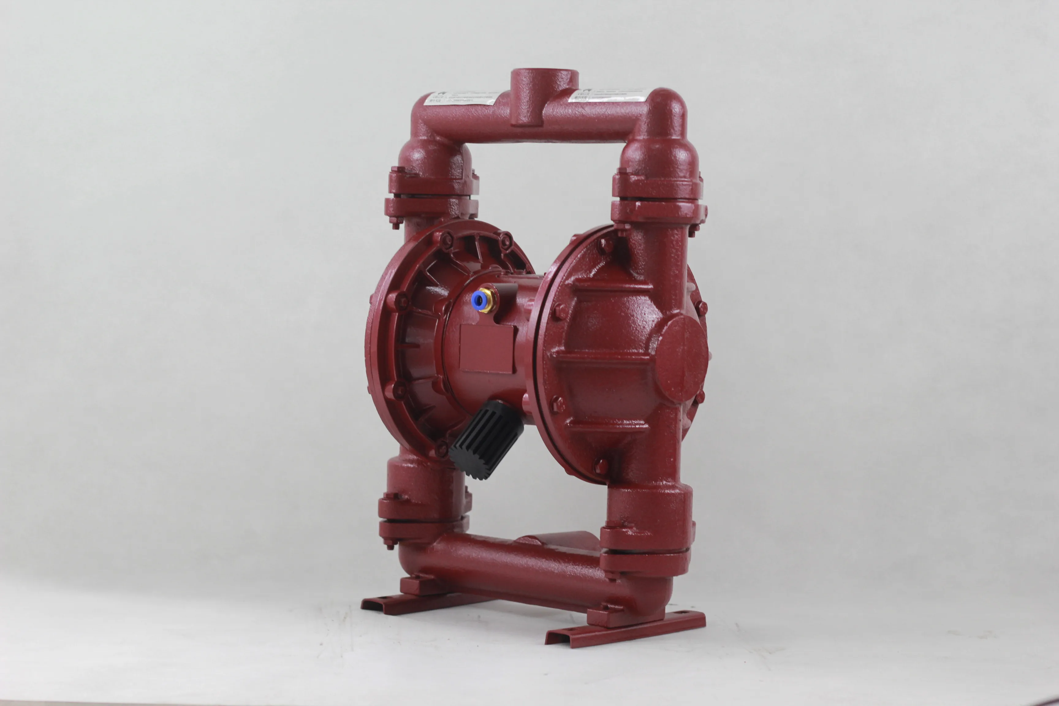 Plastic pneumatic diaphragm pump corrosion resistance acid and alkali chemical pump 1.5 inch into the export pump