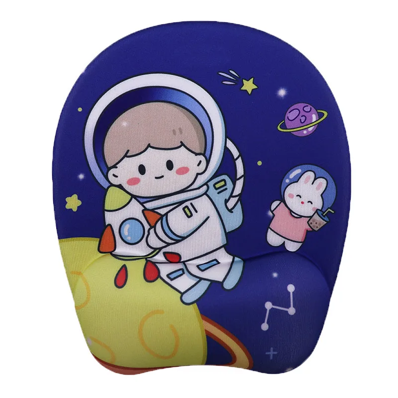 Custom Silicone Gel Wrist Support Mouse  Pad Mousepad Ergonomic Wrist Rest Mouse Pads