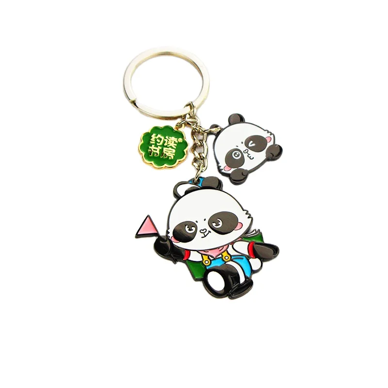 The factory sells custom metal key chains logo key chains animal bulk animation key chain