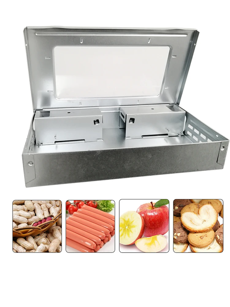 20 PCS/LOT Catching Deratization Poisonous Rats Box Stainless Steel Bait Station Mousetrap