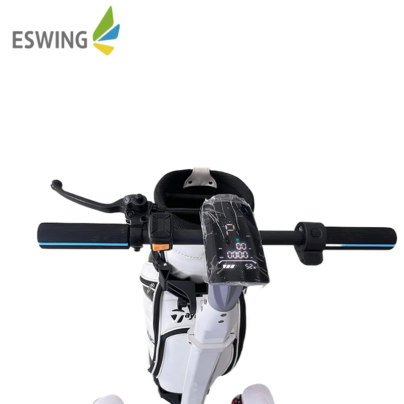 Easy Foldden Four Wheels Electric Push Golf Buggy 4 Wheel Golf Cart Scooter