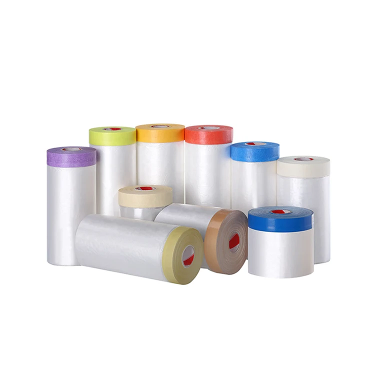 Wholesale Plastic Sheeting Transparent Masking Film