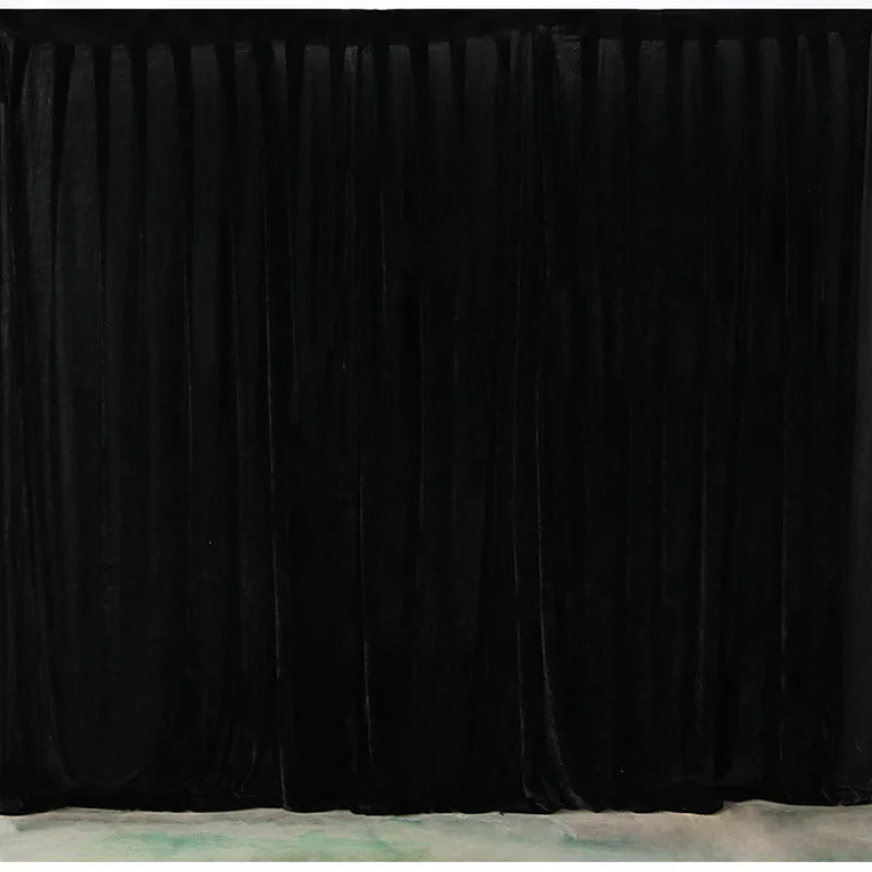 Good Price 3m*4m Background Decor Curtain Hanging Drapes For Party Events Decor