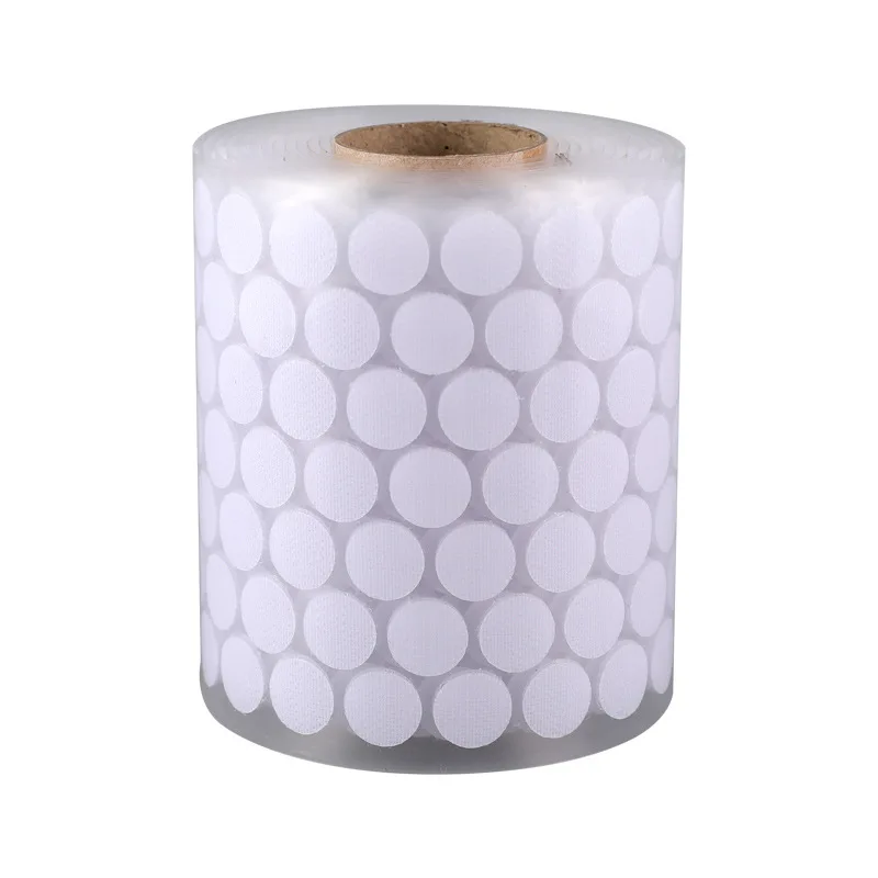 New adhesive dot Velcro double-sided adhesive round Velcro transparent quiet book Velcro