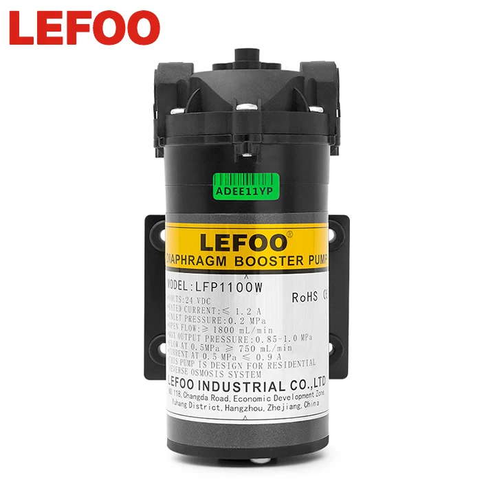 LEFOO 24 volt pump china food grade diaphragm pump ro booster water pump