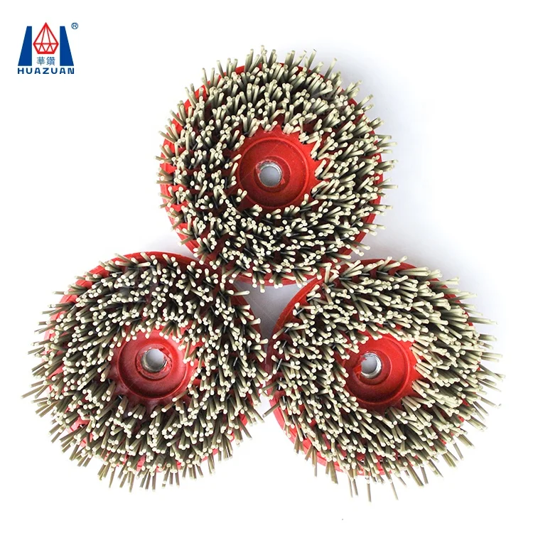 110mm Diamond Round Abrasive Brush for Granite Stone Polishing