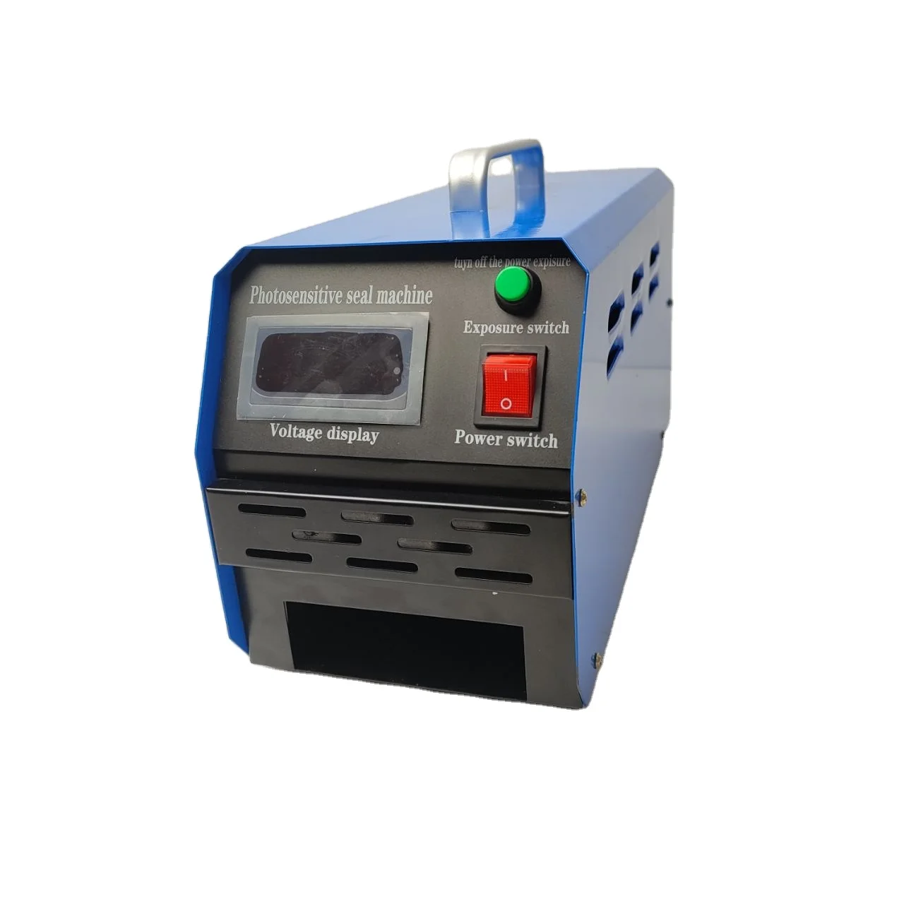 Factory Price Wholesale Custom Intelligent Automatic Stamp Machine Manual Mode Photosensitive Flash Stamp Making Machine