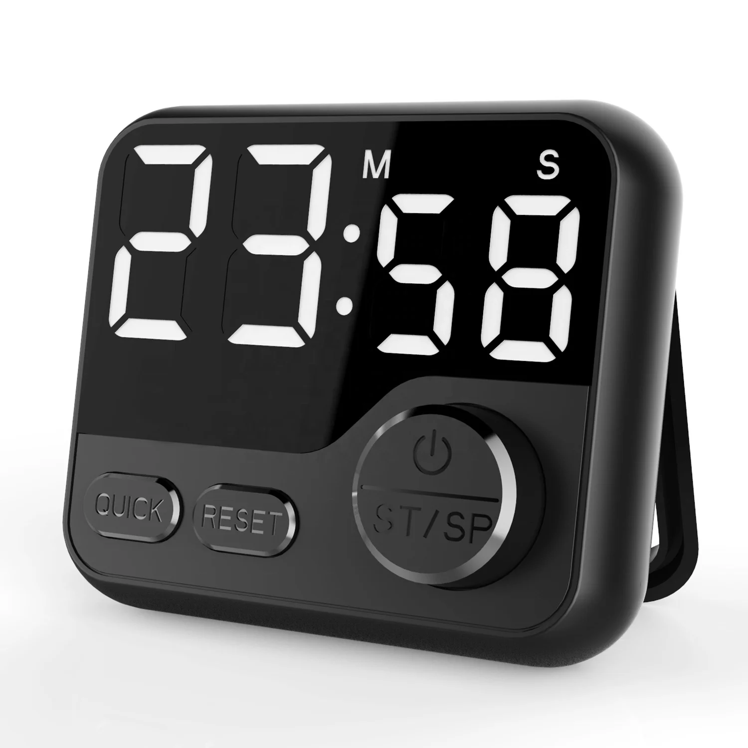 Hot Sale Battery kitchen timer Digital Countdown dask table clocks LED Screen Kitchen Countdown Timer magnetic time timer