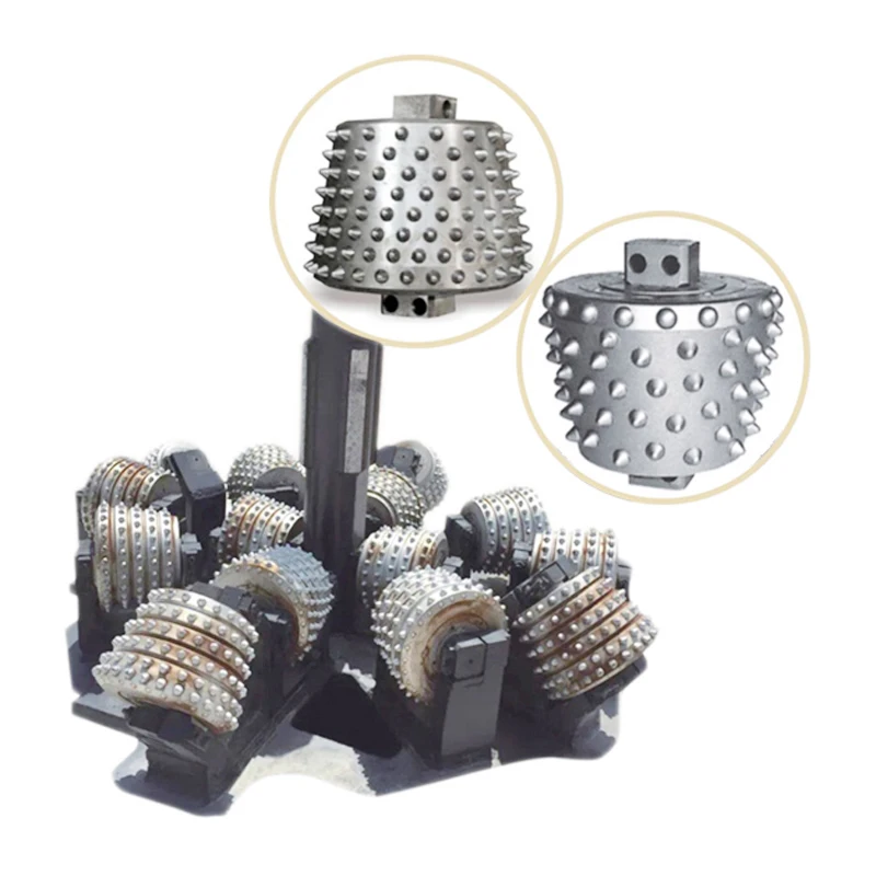 Quarry tungsten carbide rock drill bit head