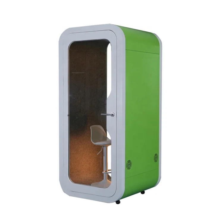 Factory custom soundproof telephone booth portable pod home office furniture mobile office pod