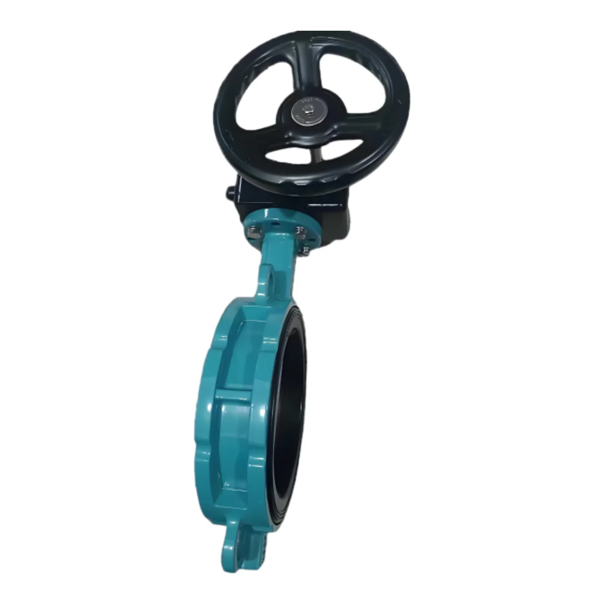 Aluminum alloy stainless steel 304 worm gear operation butterfly valve U-shaped flange butterfly valve