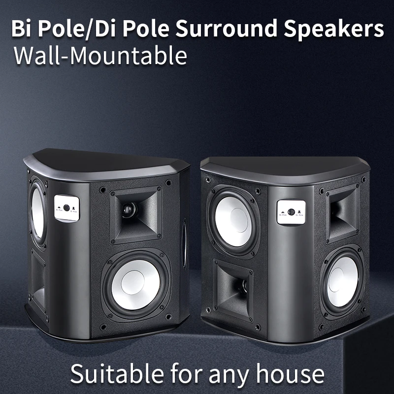 Accusound  7.1.4 Atmos DTS X Tower Floorstanding Home Theatre System with 300Watss Powered Subwoofer|Bi pole Surround Speakers