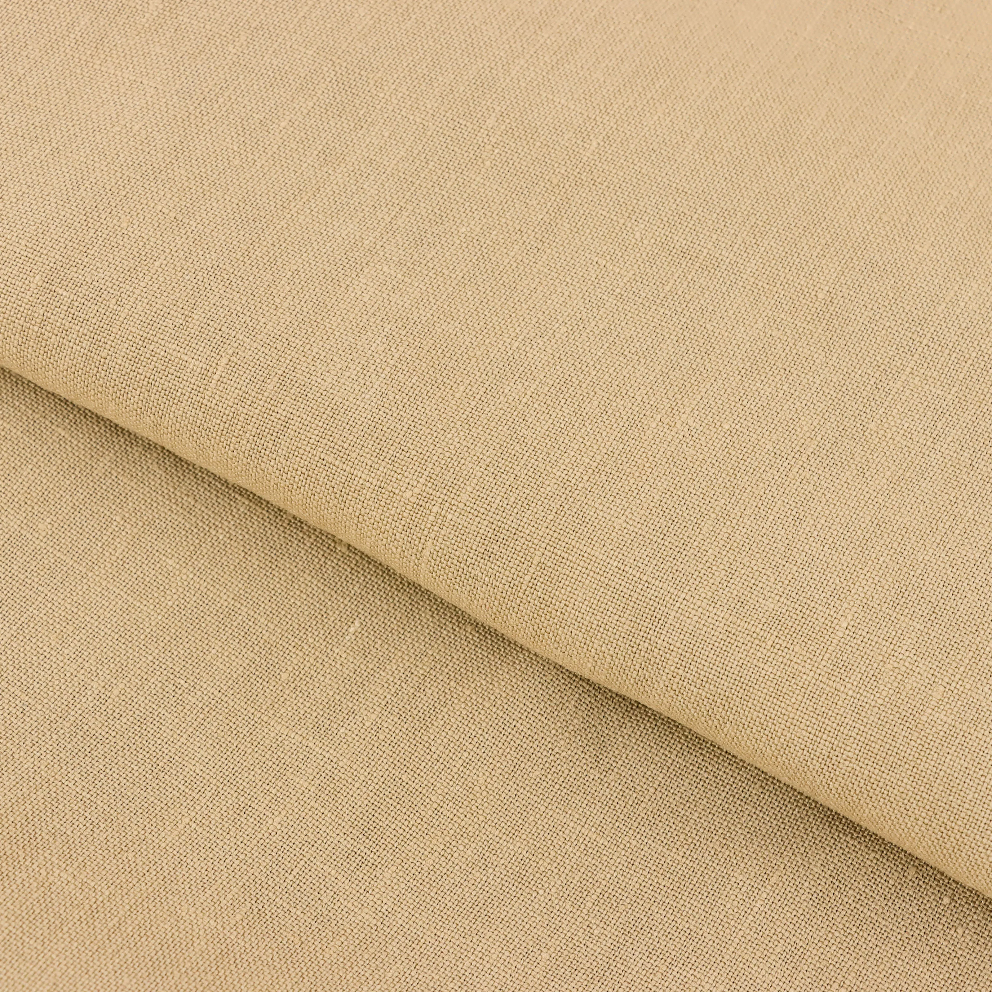 sales Factory Pure Plain Linen Fabric Dress Design Fabric upholstery cloth fabrics free sample