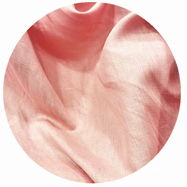 Моющаяся льняная хлопчатобумажная смешанная ткань Доступные цвета готовая к отправке для