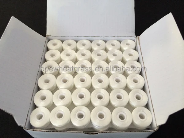 Pre wound Side less Plastic Cored Embroidery Bobbins