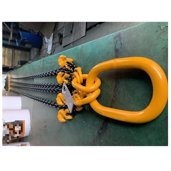 4 Leg Chain Sling   Chain Sling for Lifting    Lifting Chain Assembly Service