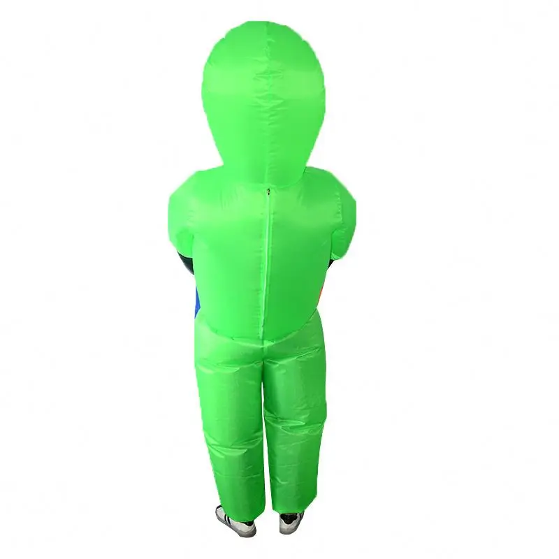 Funny cosplay  Fanny shiny green happy party adult decoration Alien  inflatable Halloween Christmas costume