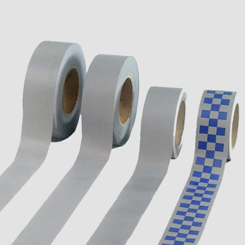 Factory wholesale reflective tape for clothing reflective piping High Light reflective fabric