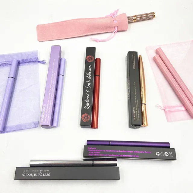 Новое поступление, водостойкая клейкая подводка для глаз, карандаш для ресниц, жидкая подводка для глаз, подводка для глаз, фирменная марка, клейкая подводка для глаз, карандаш