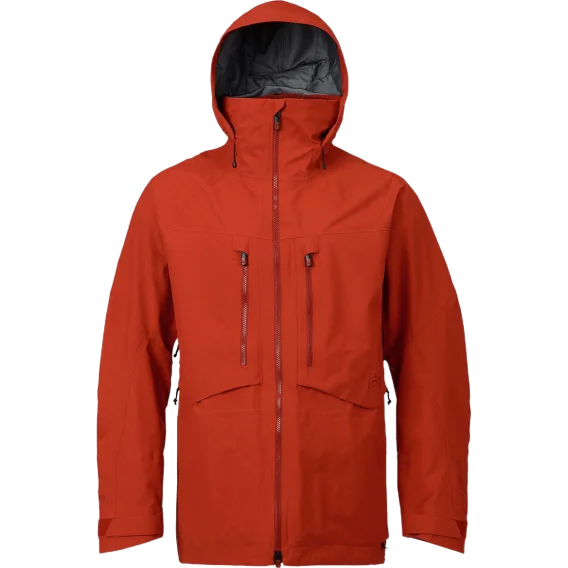 Горная куртка с регулируемым капюшоном водонепроницаемая дышащая ветрозащитная goretexshell