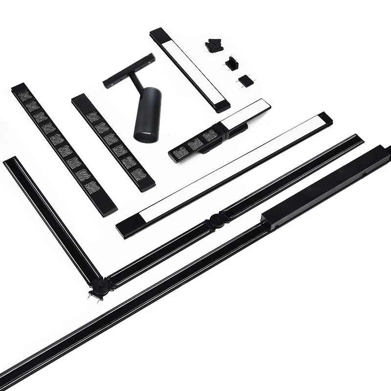 Ultra Slim Magnetic Track Light Adjustable Led Magnetic Track Spotlight Linear Magnetic Led Light