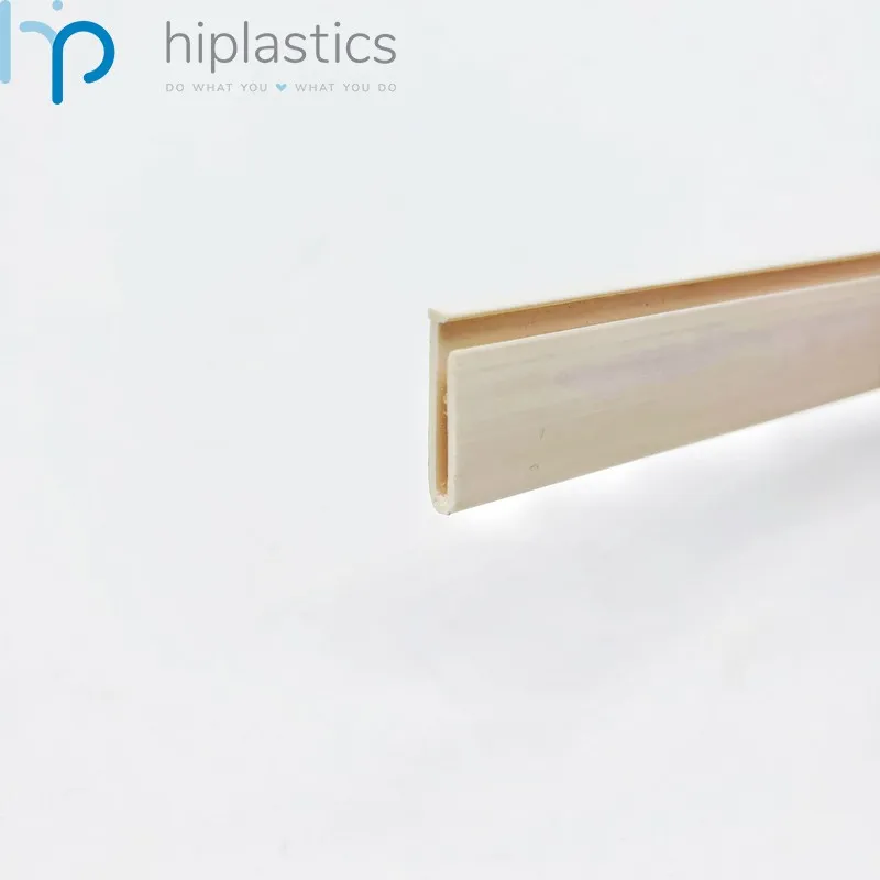 Hiplastics SFL-2 Shelf Talker Supermarket Custom Plastic Shelf Data Strip Price Tag Holder Shelves