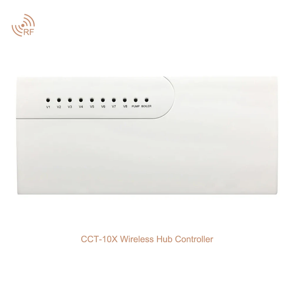 Beok CCT10 8 sub chamber water heating room thermostat box  8 channels concentrator hub controller thermostat for heating