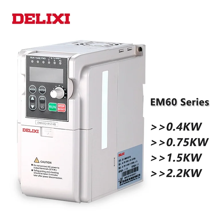  Delixi 2.2kw 380 В трехфазный vfd инвертор привод переменного тока для вентилятора