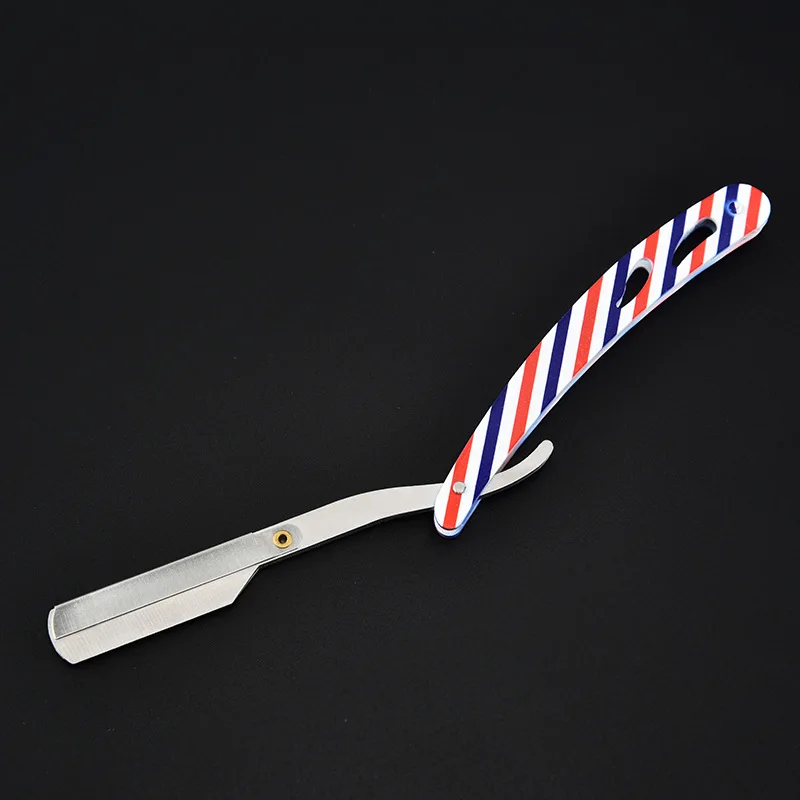 Daily Use Stainless Steel Straight Edge Razor Holder Hair Cutting Razor