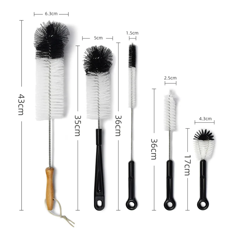 Baby Brush Sponge Travel Bottle Brush Baby Bottle Wash Brush