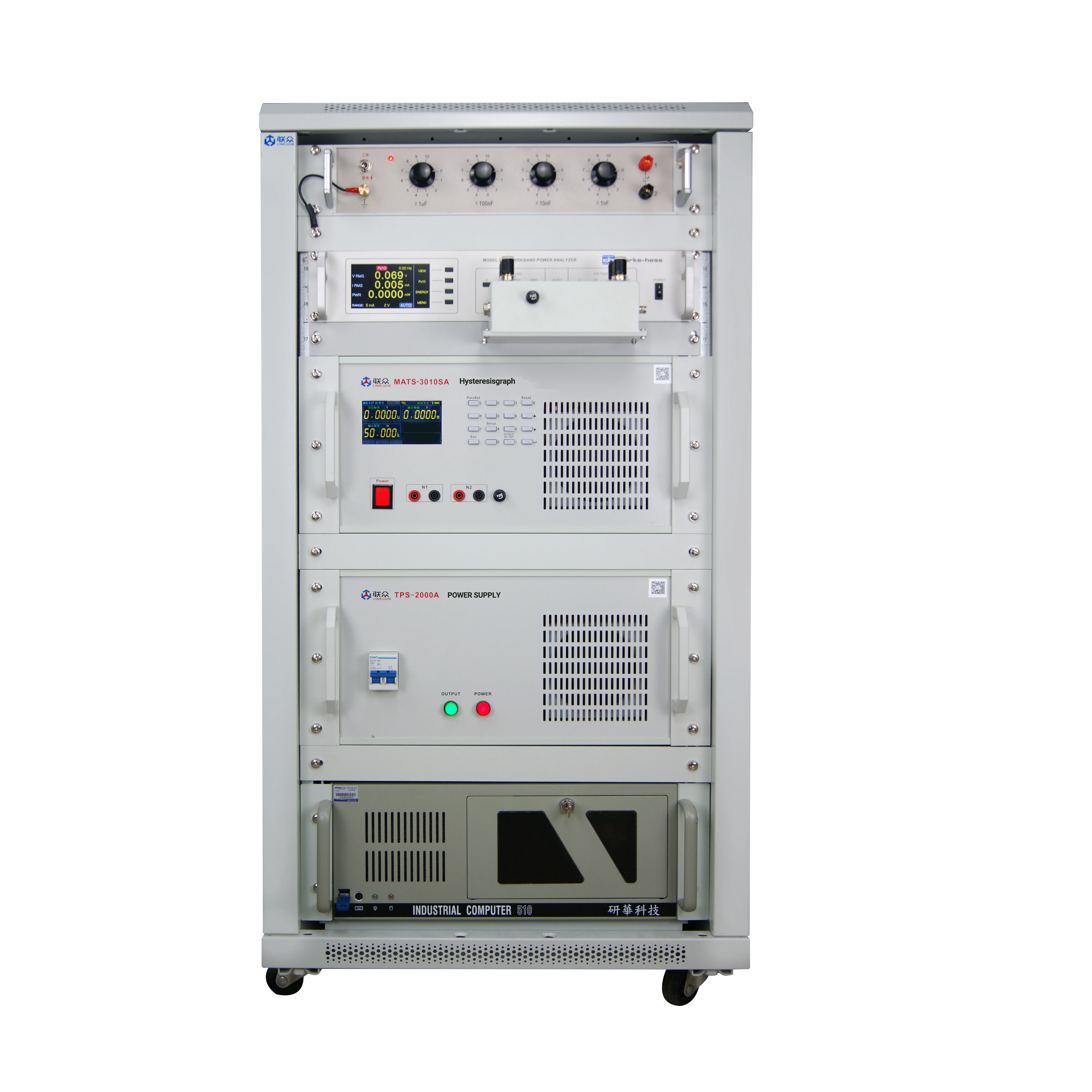 MATS-3100SA  Hysteresisgraph bh hysteresis loop instrument bh tracer core ferrite