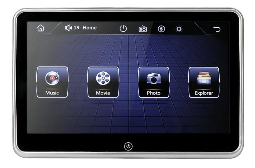 Low Price 10.1 inch motor DVD-speler mobile phone connected monitor