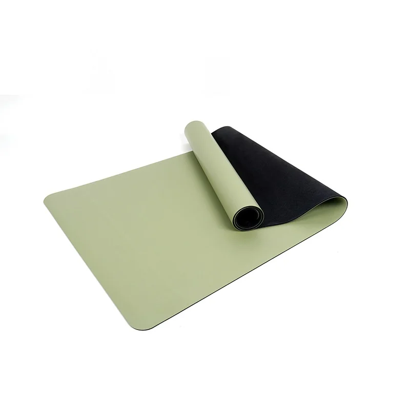 wholesale eco-friendly travel pink print digital natural custom logo fitness non-slip Pilate pu rubber yoga mats