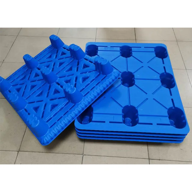  Сверхмощный двухсторонний евро HDPE Большой Штабелируемый Реверсивный грузовой пластиковый поддон хорошего качества от производителя пластиковых