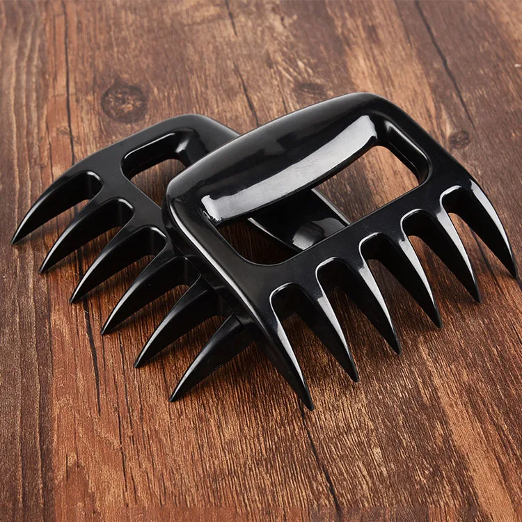 Meat Claw Grill Plastic Meat Claw Set Grill Tools Bear Claw Fork Meat Shredder Barbecue Accessory