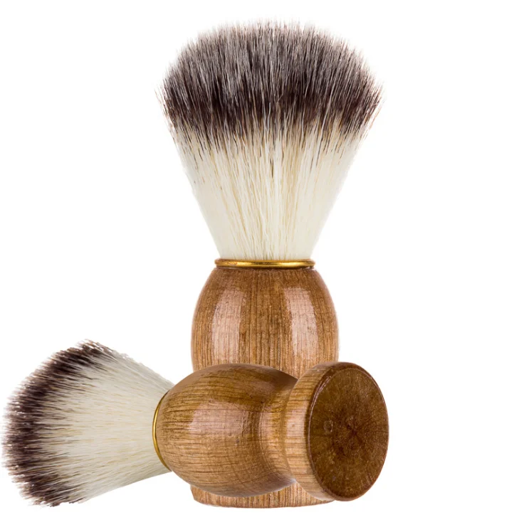 Soft hair cleansing beauty tools beard shaving brush for men