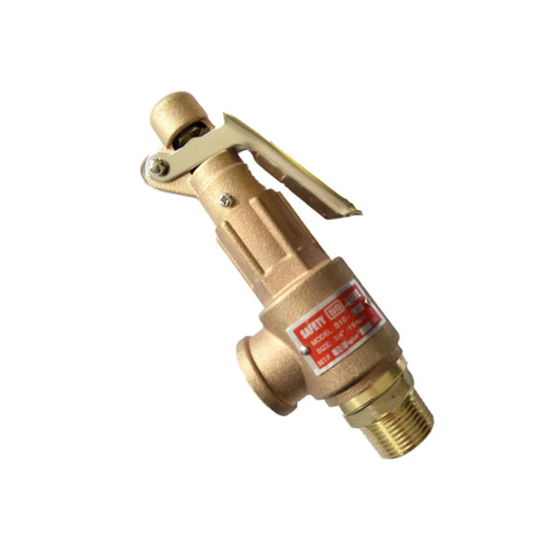 Green valves spring full lift thread connection brass forging control high pressure reduce relief safety valve for boiler steam