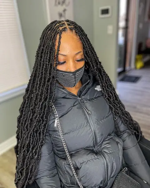 Novelties Boho Micro Sister Distressed Gel River Gypsy Extensions Goddess Soft Nu Crochet Hair Faux Butterfly Loc Locs Lace Wigs