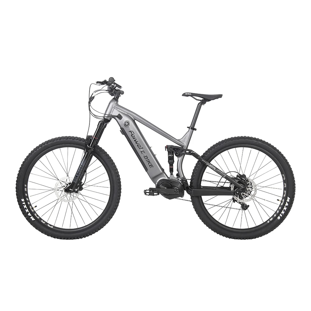 Full suspension 48v 17.5ah lithium battery new model electric bicycle e bike mid drive electric mountain bike  29 inch e-bike
