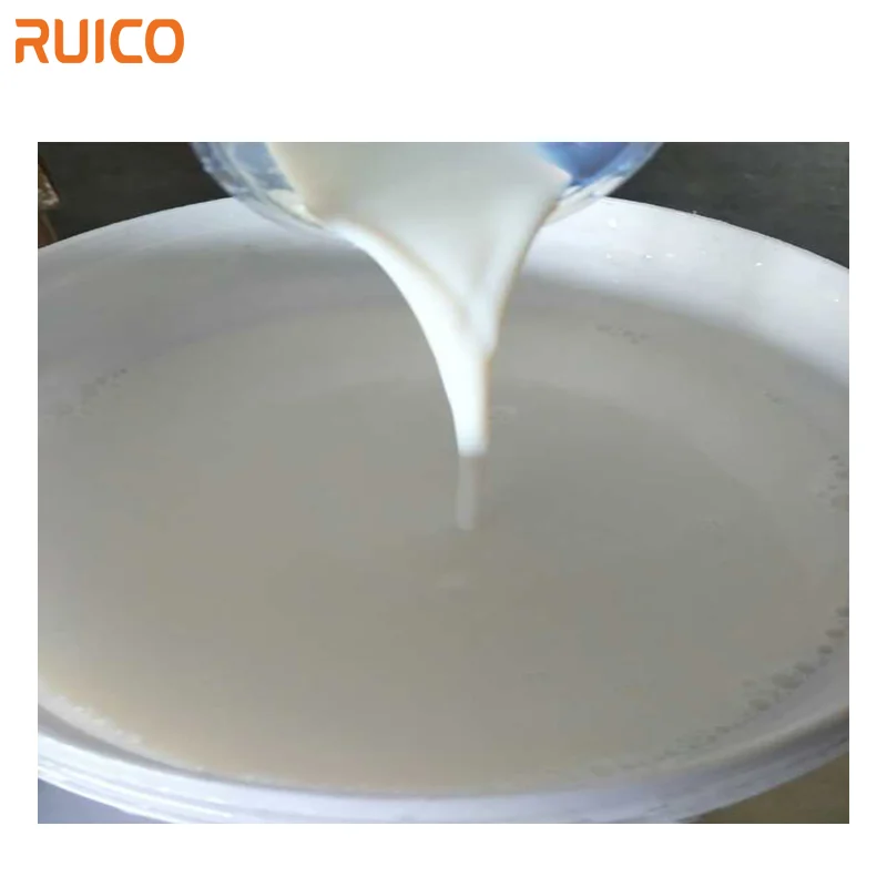 Crosslinked polymer emulsion thickener acrylic copolymer binder