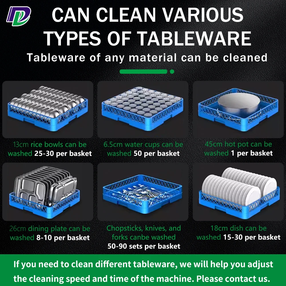 Dalin Freestanding intelligent Automatic Hood Type Dish Washing Washer Machine Commercial Smart Dishwashers Restaurant