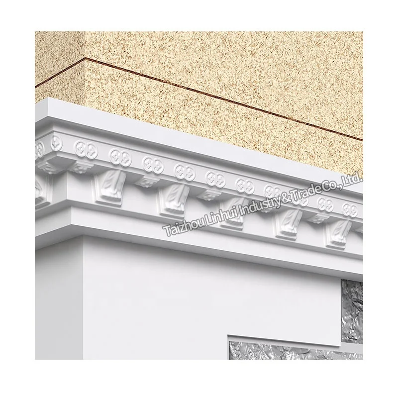Cheapest cement casting concrete eaves molds for cornice molding house building Line mouldings outside Exterior Wall roof moulds