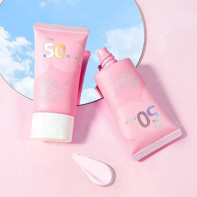 Гербикос Сакура для тела лица солнцезащитный крем кожи Spf50 + бесплатный образец органический веганский японский 3 года