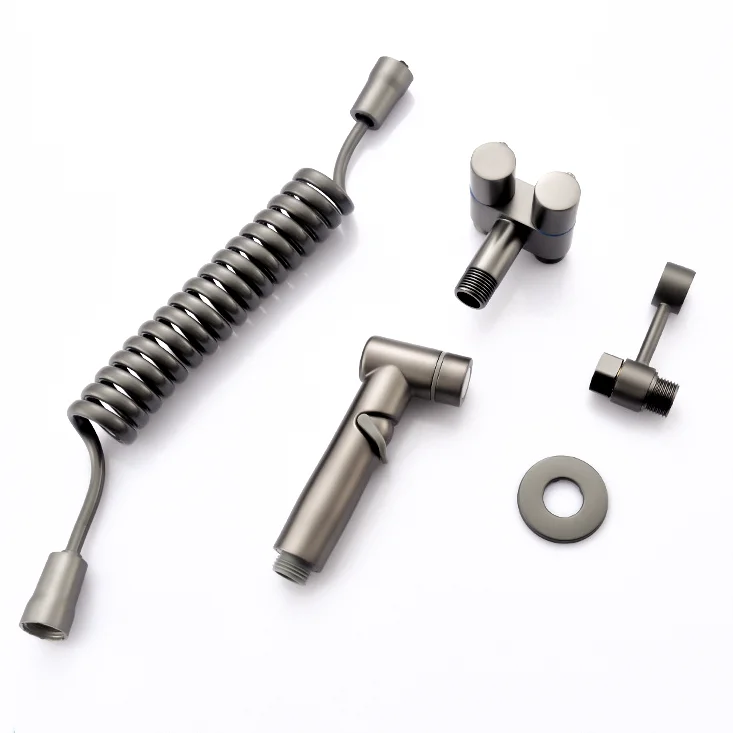 Morden Style Shattaf Toilet Bidet Sprayer Seat 2 Hole Portable Travel Bidet Attachment