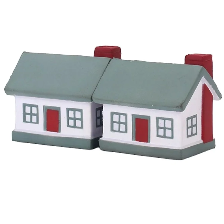 2022 new design wholesale factory PU squishy ball super soft pu foam stress release toys scented slow rising house