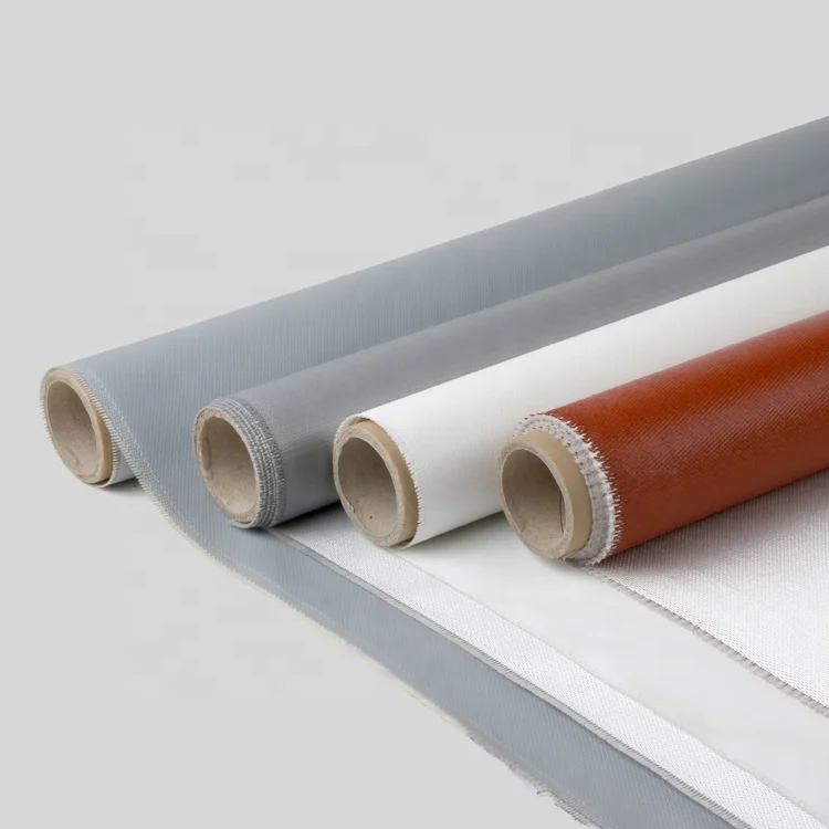 High Temperature Silicone Rubber Coated Fiberglass Fabric