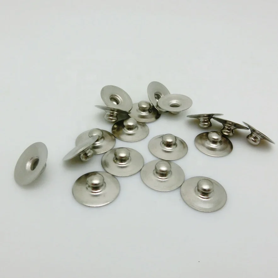 low price high quality H65 brass 3.9mm male ecg snap button compatible for 4.0mm female ecg snap