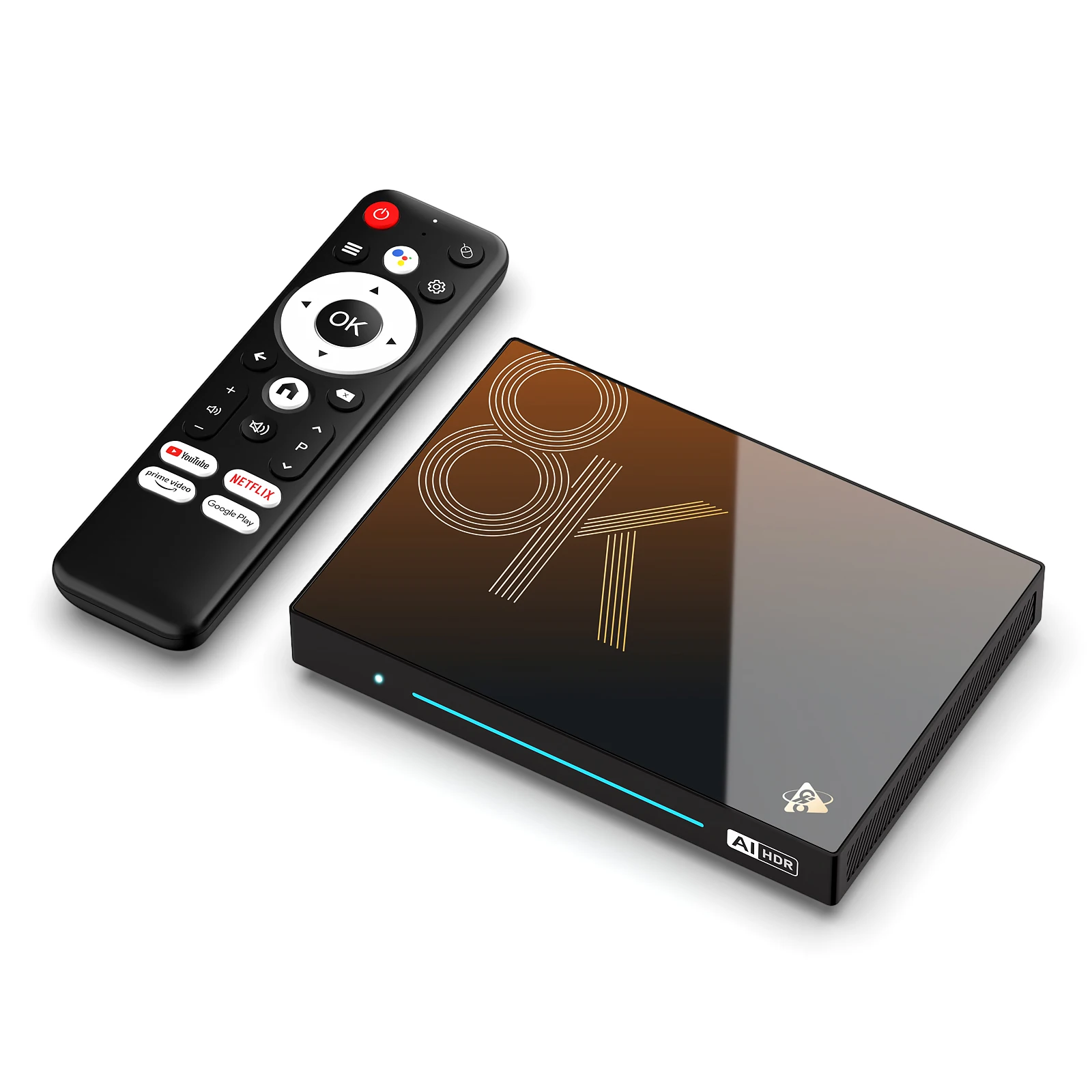H96 MAX M9S AOSP Android TV Box 8GB RAM 128GB ROM Android 14 RK3576 Octa Core WIFI6 2.4G/5G Smart TV Box